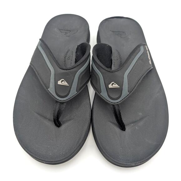 Quiksilver Mathodic Recovery Comfort Slide Sandal Men's Black Size US9 EU42 - Picture 3 of 11